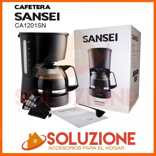Cafetera Eléctrica de filtro 0.75 L Sansei - Tienda Newsan