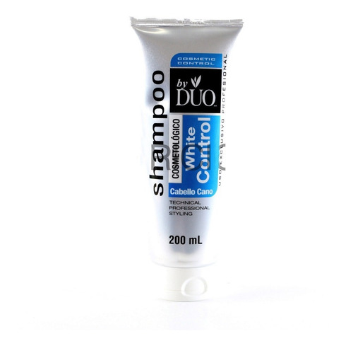 Shampoo Azul By Duo 200 Ml White Control Plata