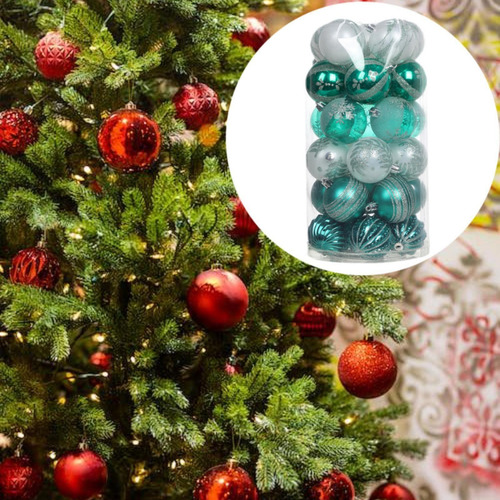 30 Piezas De Adornos Navideños Decorativos, Pequeños