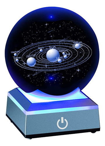 Erwei 3d Sistema Solar Modelo Bola De Cristal 3.150 in 3.1.