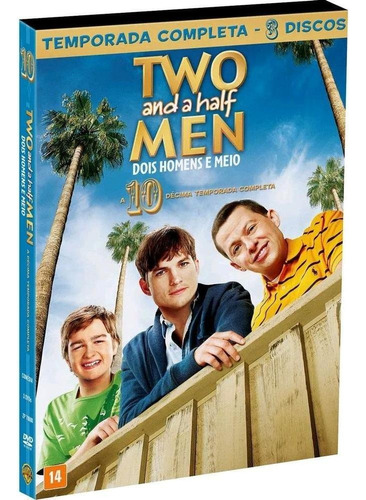 Two And A Half Men 10ª Temporada - Box Com 3 Dvds