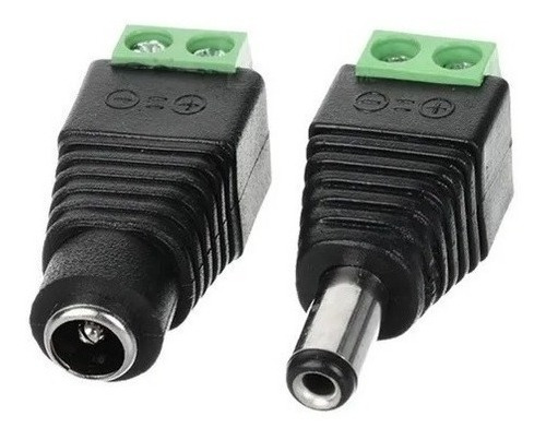  Conectores Dc Cord Macho Y Hembra Pack De 10 Uds