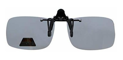 Eyekepper Rectangular Flip Up Polarized Clip-on X6s8w