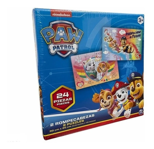 Paw Patrol 2 Puzzle Rompecabezas 24 Piezas Spin Master 1610