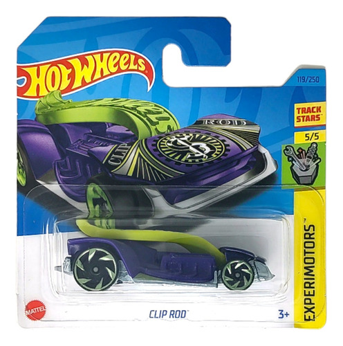 Hot Wheels - 5/5 - Clip Rod - 1/64 - Hkj28