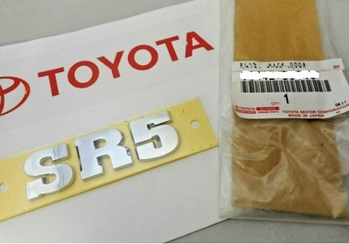 / Emblema   Sr5   Para Toyota  4runner 2003 A 2009 Original