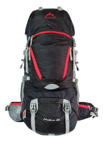 Mochila Viaje Campera Impermeable Turismo Montaña Selva Mina