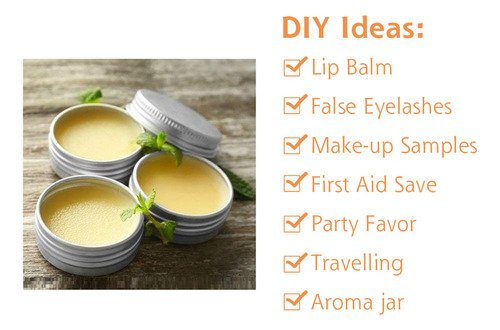 Bálsamo Labial De Aluminio Piezas 25 Ml, De Crema