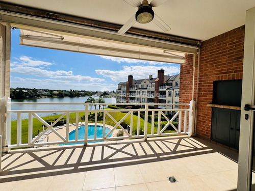Departamento En Alquiler En Tigre, Nordelta, Barrio Portezuelo. 3 Ambientes Con Piscina! 2 Cocheras! Impecable.
