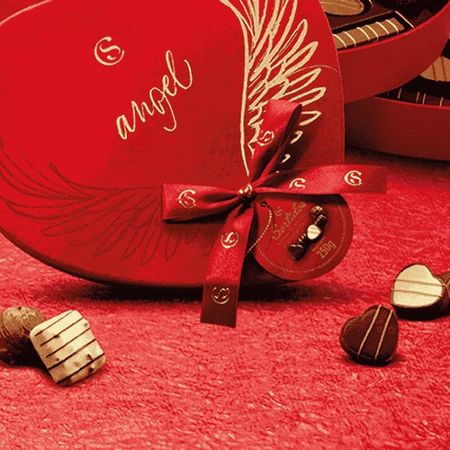 Caixa De Bombons Sortidos Angel Coração Cacau Show 290g