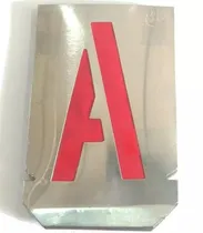 Comprar Letras Caladas De Chapa Para Pintar 120mm Stencil Abecedario