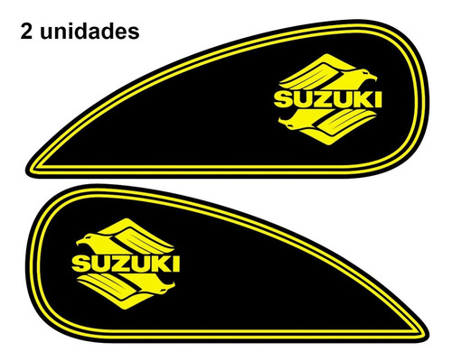 Adesivo Tanque Lateral Intruder 125 Mod. 34e Kit 6 Adesivos