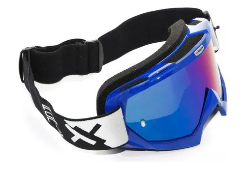 Óculos Mattos Racing Combat Espelhado E Cristal Motocross 