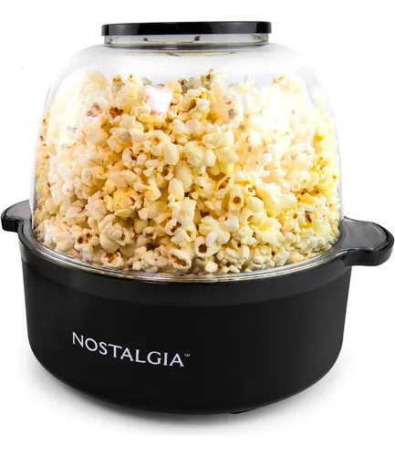 Popcorn Popper Nostalgia De 6 Cuartos De Galón Con Tecnologí