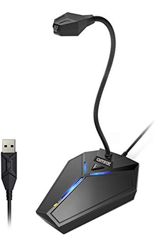 Usb Computer Microfono Plug Y Play Desktop Omnidirectional C