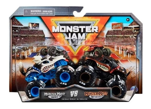 Monster Jam Enfrentamiento X2 Escala 1:64