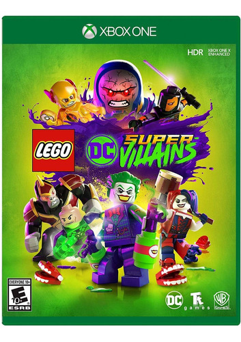 Lego Dc Super Villains Xbox One Físico Sellado