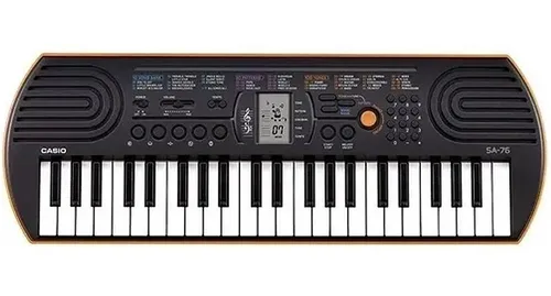 Teclado Musical Casio Sa76 Com Visor Lcd 44 Teclas
