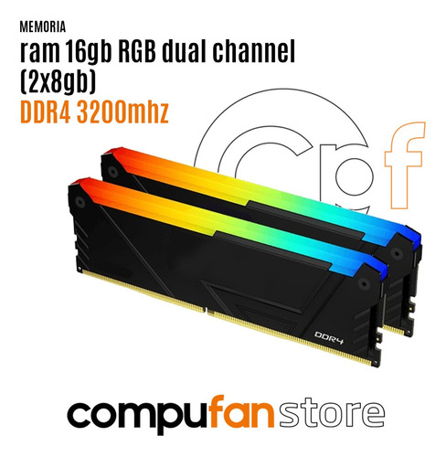 Pc Gamer Ryzen 7 5700g - 32gb Ram Rgb - Ssd Nvme 1tb - Fuente 80 Plus 650w - Gabinete Con 4 Coolers Argb - Compufan