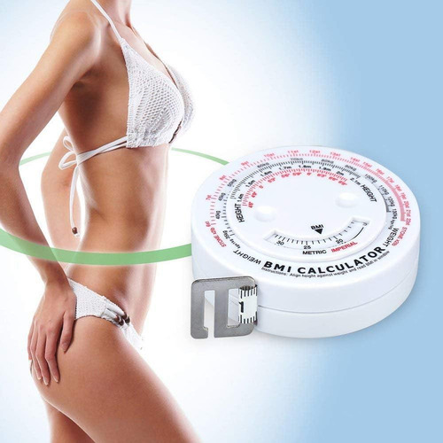 Cinta Métrica Retráctil Sonew 150cm Con Calculadora Imc