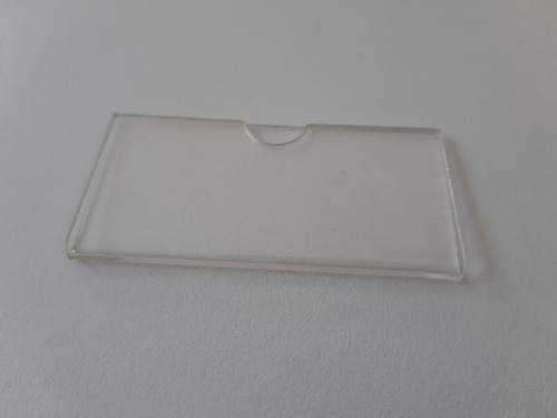 Imagem 2 de 4 de Identificador De Gavetas 6x3cm Pacote 10 Peças
