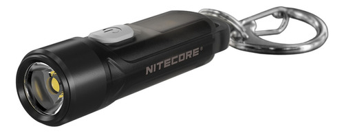 Minilinterna LED recargable Nitecore Tiki Le de 300 lúmenes, color negro, color de luz LED blanco