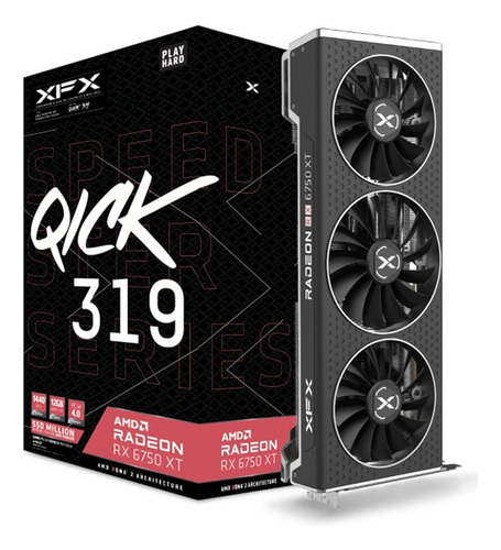 Xfx Speedster Qick319 Radeon Rx 6750xt Core Tarjeta Gráfica
