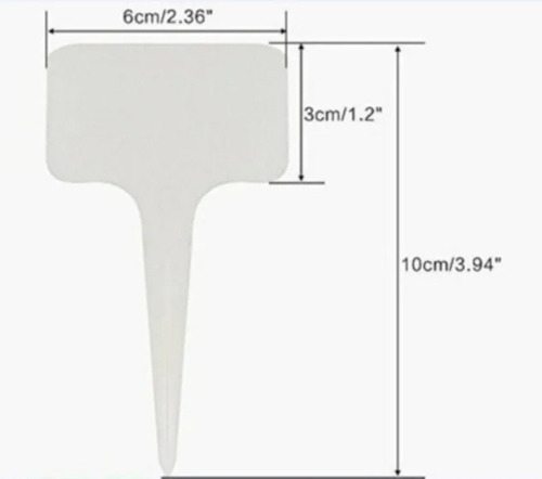 Etiquetas Plantas Huerta Siembra Sembrar Plastica X 20 Unds!