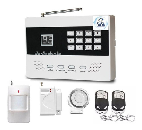 Kit Alarma Domiciliaria Inalambrica Telefono Wl Zdas850