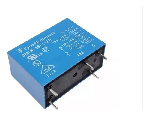 Rele Relay Omih-ss-112d Ss-112d - 12v 16a  Aire Acondic