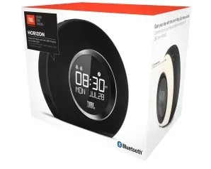 Parlante Jbl Horizon Radio Reloj Despertador Bluetooth Negro