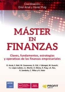 Libro Master En Finanzas De Oriol Amat