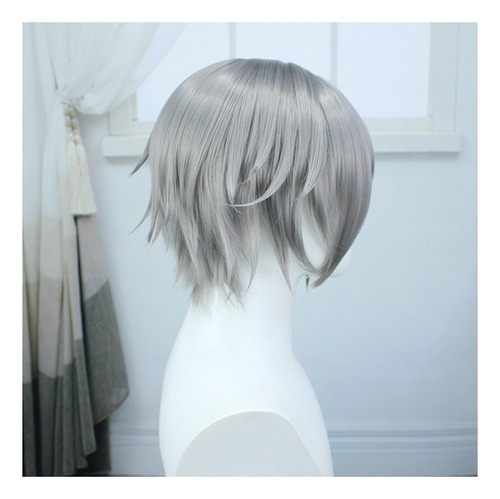 Honkai Star Rail Trailblazer Cosplay Peluca Corto Pelo 30cm