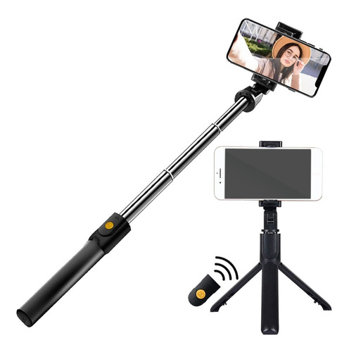 Bastón Selfie Stick Tripie Con Control Remoto Bluetooth 4.0