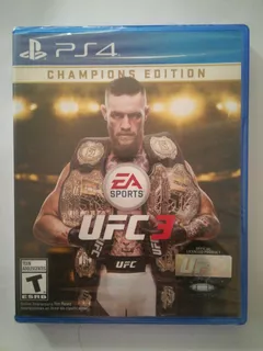 Ufc 3 Champions Edition Ps4 100% Nuevo, Sellado Y Original