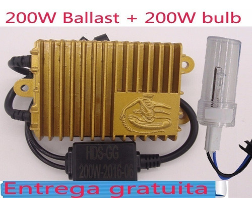 Kit Bombillas Xenon H1 H3 H7 H11 200w Hid 6000k Blanco