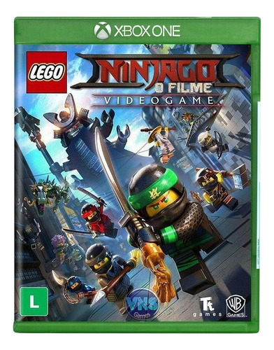 Jogo Lego Ninjago Movie Xbox One Midia Fisica Multijogador