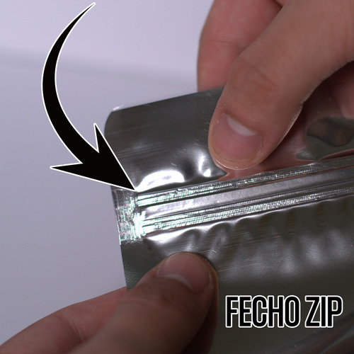 Saquinho Em Pé Stand Up Pouch 10x15 Metalizado 100 Unidades