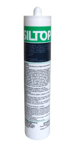 Silicona Neutra Con Fungicida Siltop 280ml Colores