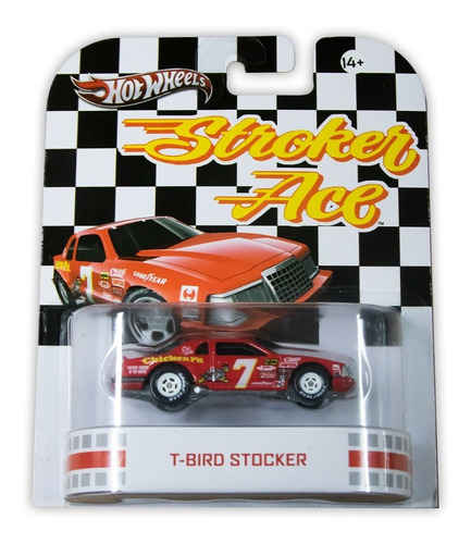 Hot Wheels Mattel Stroker Ace T-bird Stocker 2012 X8920