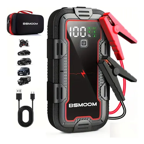 comprar Arrancador De Batería De Auto Portátil 6000a,27800 Mah