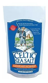 Sal De Mar - Celtic Sea Salt Gourmet Kosher, 16 Ounce