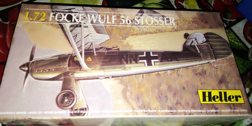 Avión Monoplano Heller Focke Wulf 56 Stosser - Escala 1:72