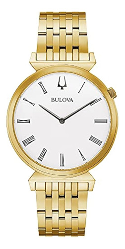 Reloj De Vestir De Cuarzo Para Hombre Bulova Con Correa De A