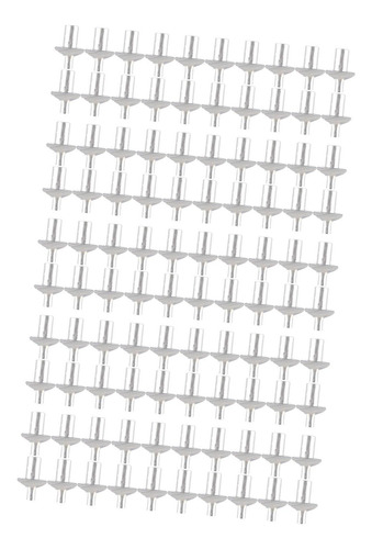 100 Uds. Tornillos De Clavos De Expansión, 5mm X 11mm