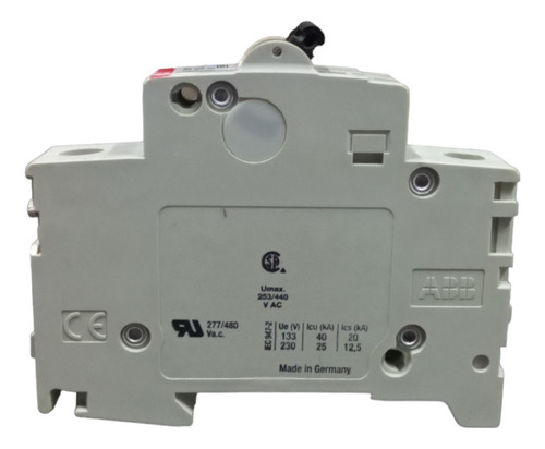 Pastilla/interruptor Térmico Abb Curva K 8a - S201 P