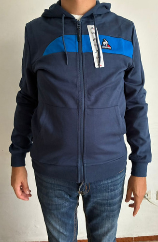 Sudadera Azul Marino Le Coq Sportif Tallas S, M, L Y Xl Mod.