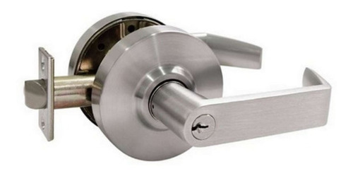 Cerradura Manija Lever Brz Acero Inox Llave/boton Grado 1