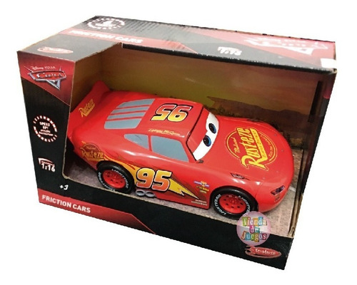 Auto A Fricción Grande Cars Juguete Disney Original C