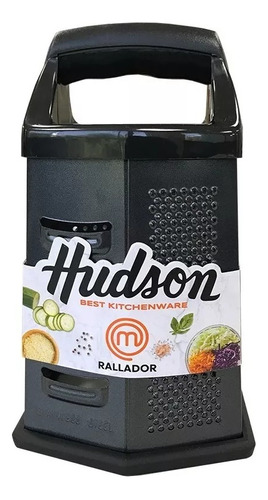 Rallador De Acero Inoxidable Hudson Hexagonal 6 Caras